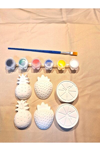 Hobiuniverse Çocuklar İçin Taş Tozu Yaz Bahçesi Boyama Kiti Taştozu Boyama Seti