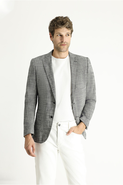Kiğılı Regular Fit Cotton Classic Jacket