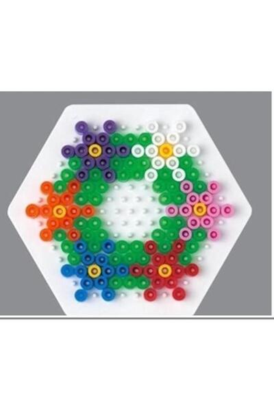 Hama Midi Bead Plate -Large Hexagon- Transparent