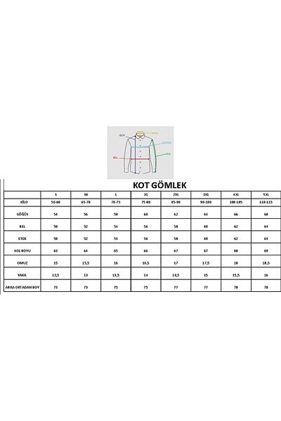 YXC Men's Slim Cut Cotton Jeans Shirt