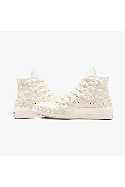 Converse Chuck 70 3D Charms Kadın Krem Sneaker