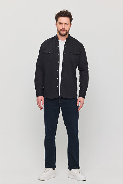 YXC Slim Fit Men's Denim Shirt