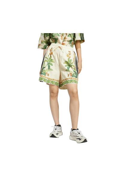 adidas Jd6288-K Farm Prm Short Women's Shorts and Capri Cream