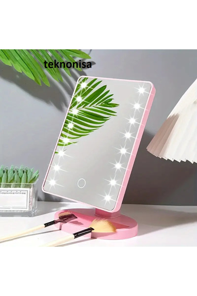 teknonisa 16 LED Dokunmatik Kontrollü 3 Seviye Parlaklık Ayarlanabilir Taşına...