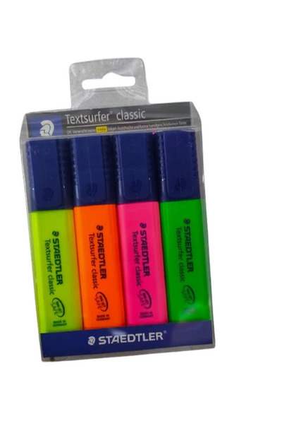 Staedtler HIGHLIGHTER 4PCS WP4A53