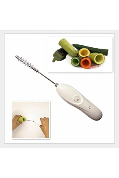 Tradeo Electric Fish Scaler & Vegetable Peeler – USB Rechargeable, Stainless Steel Blade, White