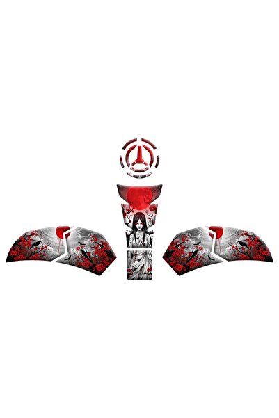 gogo premium RKS SRK 125 R 2023 - 2025 UYUMLU TANK PAD SET 005