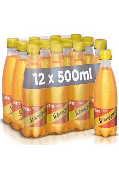 OEM Schweppes Mandarine carbonated soft drink, Pet 12 x 0.5l
