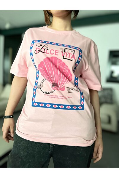 Sheesy Tricou DOLCE VITA B cu imprimeu