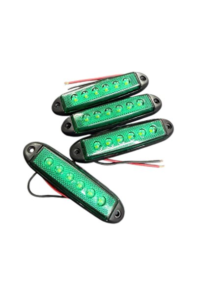 OTO SÜSLEN İSTANBUL 6lı Parmak Led 4li