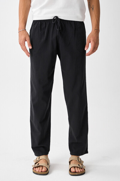 Shooter Sportswear Men's Comfortable Fit Linen Drape Pants