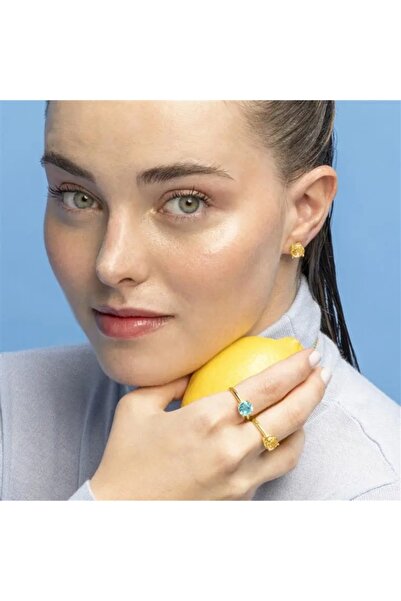 BARAN Inel reglabil din argint 925 XA 2169 Y cu safir Padparadscha