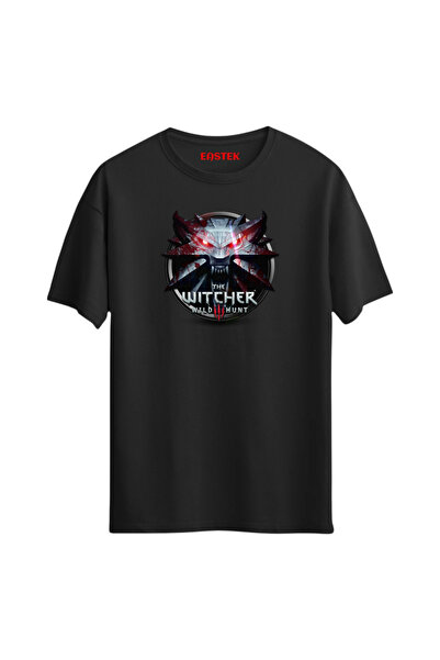 Eastek Tricou unisex cu imprimeu The Witcher 3 Hunt