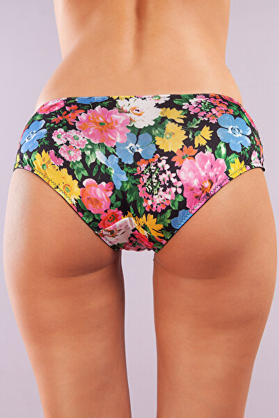 Ronanna Golshan Garden Boy Short, Women's Lace Flower Printed Shorts Panties