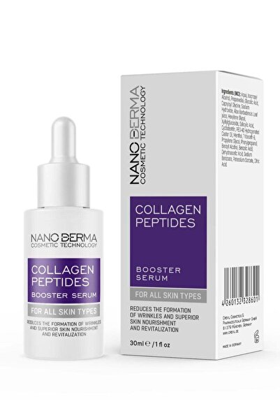 Nanoderma سيروم نانو ديرما لتعزيز الكولاجين والببتيدات بتقنية النانو