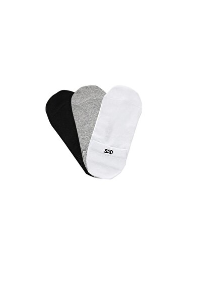 Bad Bear Bad Ankle Çok Renkli 3'lü Bilek Çorap