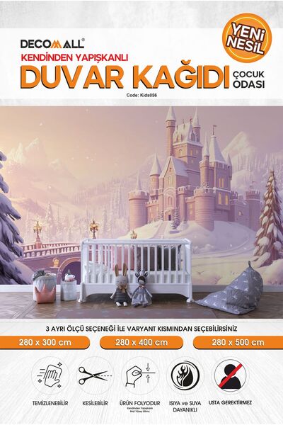 senavia farkınızı yansıtın kids056 Yeni Nesil Kendinden Yapışkanlı Çocuk Odas...