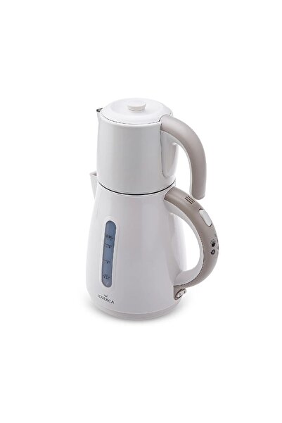 Karaca Daystar 2 In 1 Tea Maker And Kettle Kettle Latte With Steel Teapot