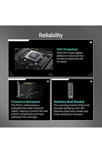 ASUS Dual GeForce RTX 5050 8GB GDDR6 OC Edition Gaming Graphics Card