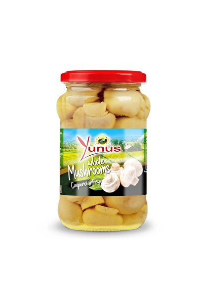 Yunus Whole mushrooms jar 500ml/270g