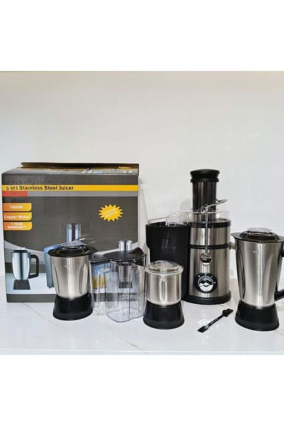 Shopi Juicer 5 in 1 stainless steel 2.5L High-power 1800 Watt Copper Motor