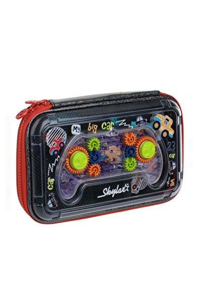 Lumi LUXURY Penar scolar TELECOMANDA GAMES cu jucarie apa incorporata Skylar