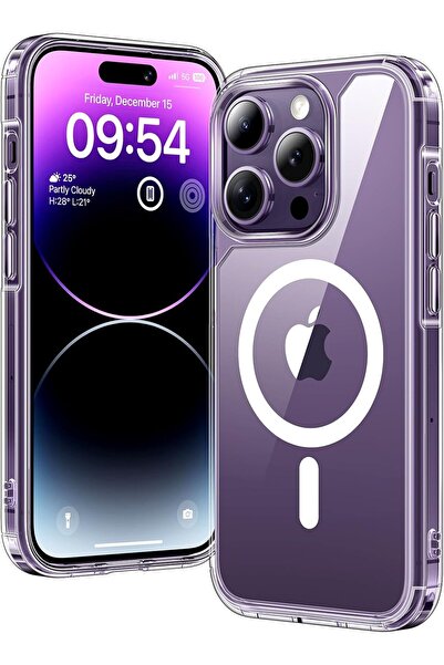 TAURi غلاف لهاتف iPhone 14 Pro مقاس 6.1 بوصة، متوافق مع MagSafe، حماية من الد...