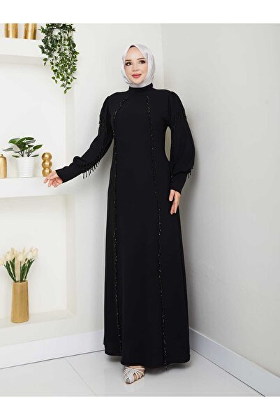 Lioness Life TAŞLI TESETTÜR ELBİSE