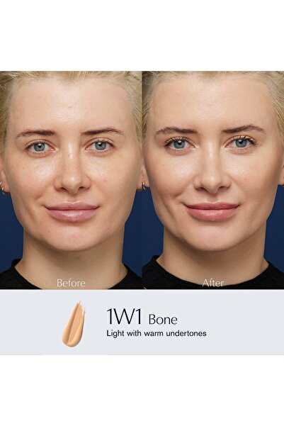 Estee Lauder Estée Lauder,Fond De Ten Double Wear Stay in Place SPF 10, 1W1 BONE, 30ml