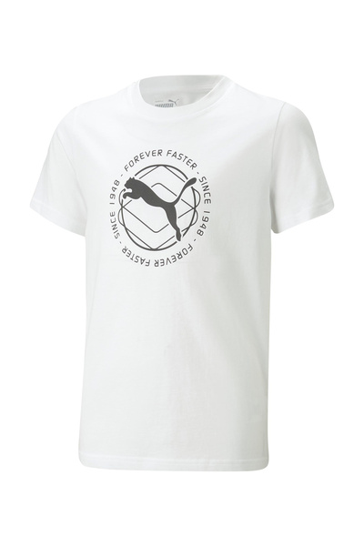 Puma Active Sports Graphic Tee - White