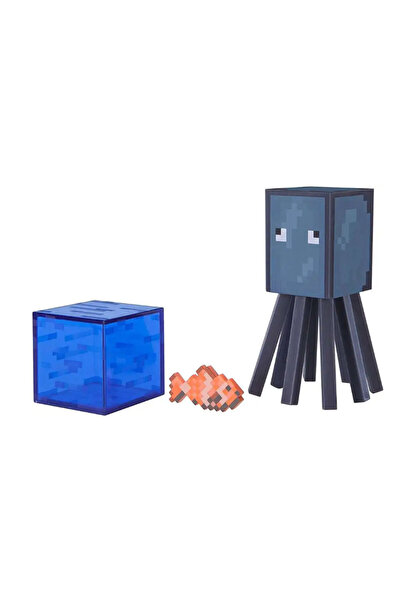 Minecraft x Reserved 3-Inch Action Figure -Squid Pack-Special Edition-2016 Years