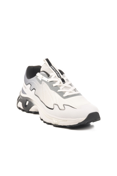 Pierre Cardin White Mesh Men's Sports Shoes Pci-11054 m
