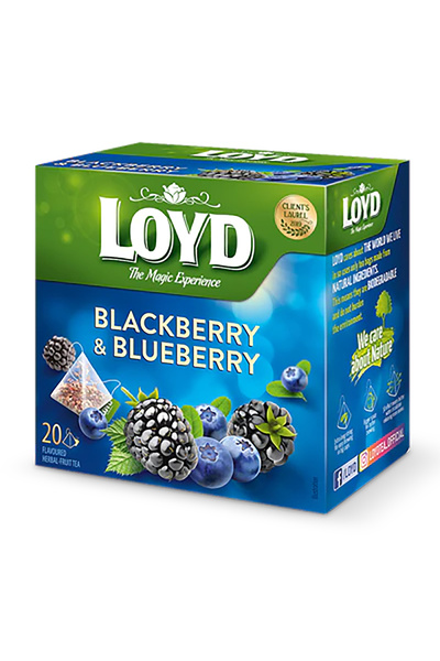 loyd Ceai cu Mure si Afine LOYD, 40 g