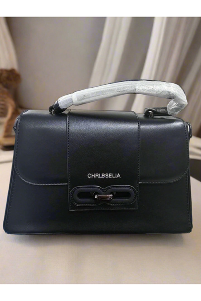 Generic Elegant Women's Handbag with Twist Lock, Sturdy Handle, Detachable Strap & Matching Wallet