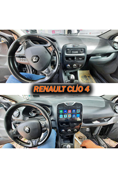 CarSmarT RENAULT CLİO 4 OLD 2013/2015 10 İNÇ 4-64 PRO MODEL QLED EKRAN