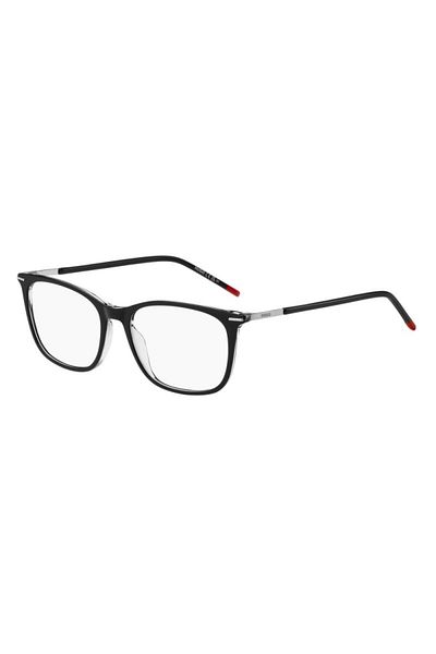 HUGO Men's Eyeglass Frames HG1278 7C5, Plastic, Black, 52 mm