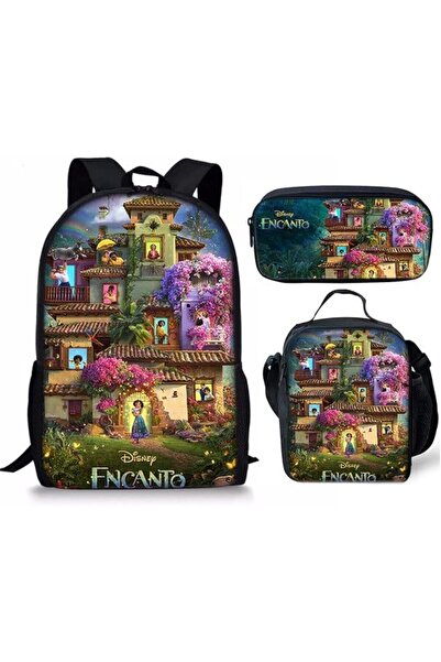 Alcoach حقيبة ظهر إلسا المجمدة للبنات، حقيبة مدرسية، حافظة أقلام، حقيبة ظهر م...