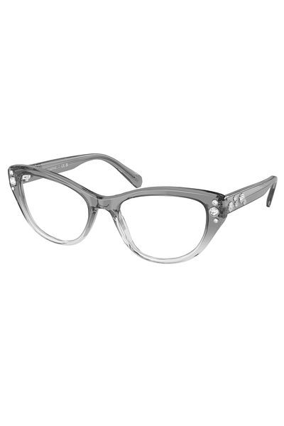 Swarovski Women's eyeglasses frames SK2023 1046, Plastic, Grey, 54 mm