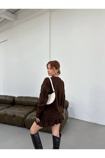 RM Collect Pleated Bottom Top Knitwear Set