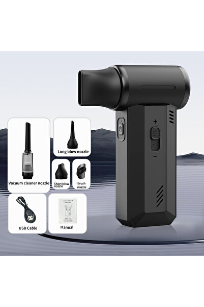 LEVONG F72 Violent Fan Turbo Jet Fan 130000rpm Ultra Güçlü Motor Güçlü Vakum ...