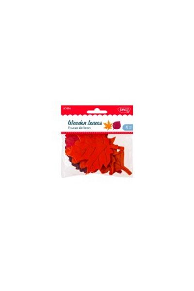 daço Craft Accessory Wooden Leaves, Color , Material Wood, 5 pcs/Set