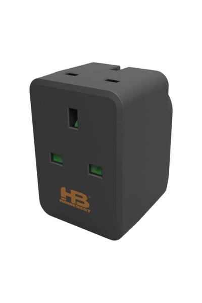 Home Best 3-Pin British Type Adapter