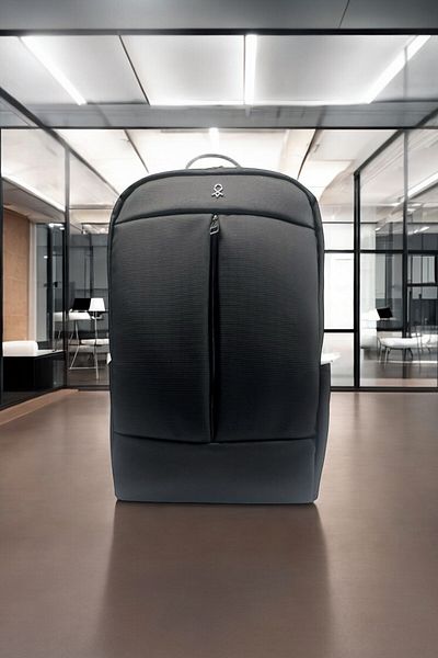 mygeppetobag Notebook Computer Laptop and Briefcase Backpack with Waterproof Fabric and Zipper 45X30X10