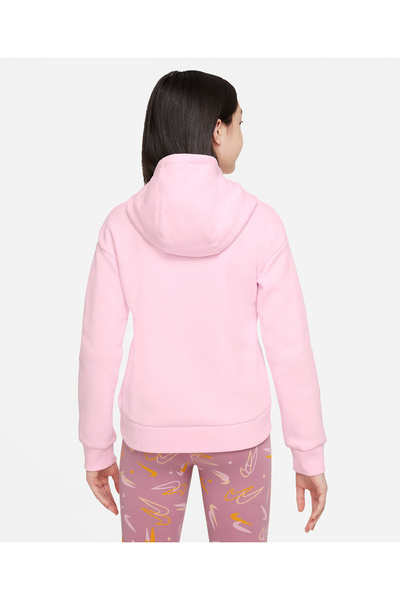 Nike NSW Fleece Hoodie - Pink