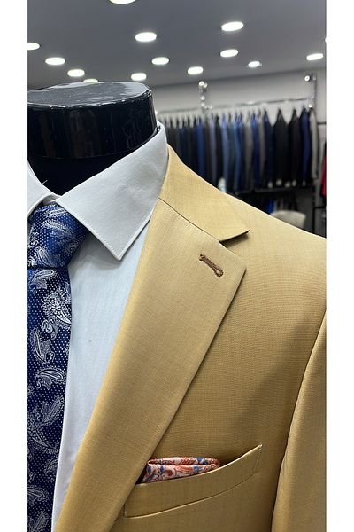 MASSARO Flafil 100% Wool Men's Suit