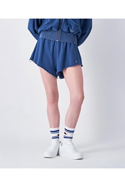 Champion Time Capsule Shorts Mavi Kadın Şort - 117692-BS189