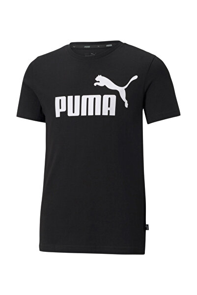 Puma تي شيرت بشعار ESS - أسود