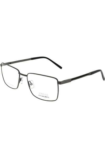 MOREL Men's eyeglasses frames 50046M GG06, Metal, Silver, 58 mm