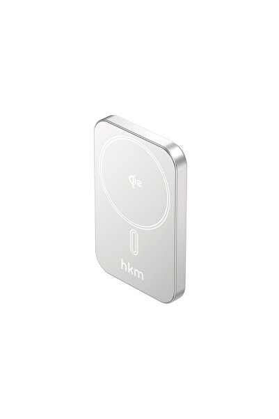 hkm tech MAG Q-ELITE Wireless 5.000 mAh 20W, Qi2, MagSafe Uyumlu Manyetik Kab...