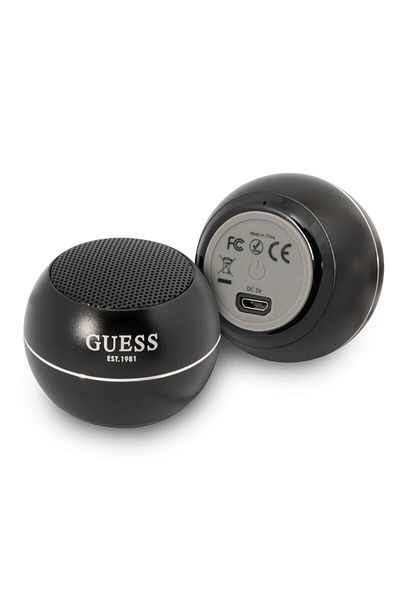 Guess Mini portable wireless Bluetooth speaker GUWSALGEK, black
